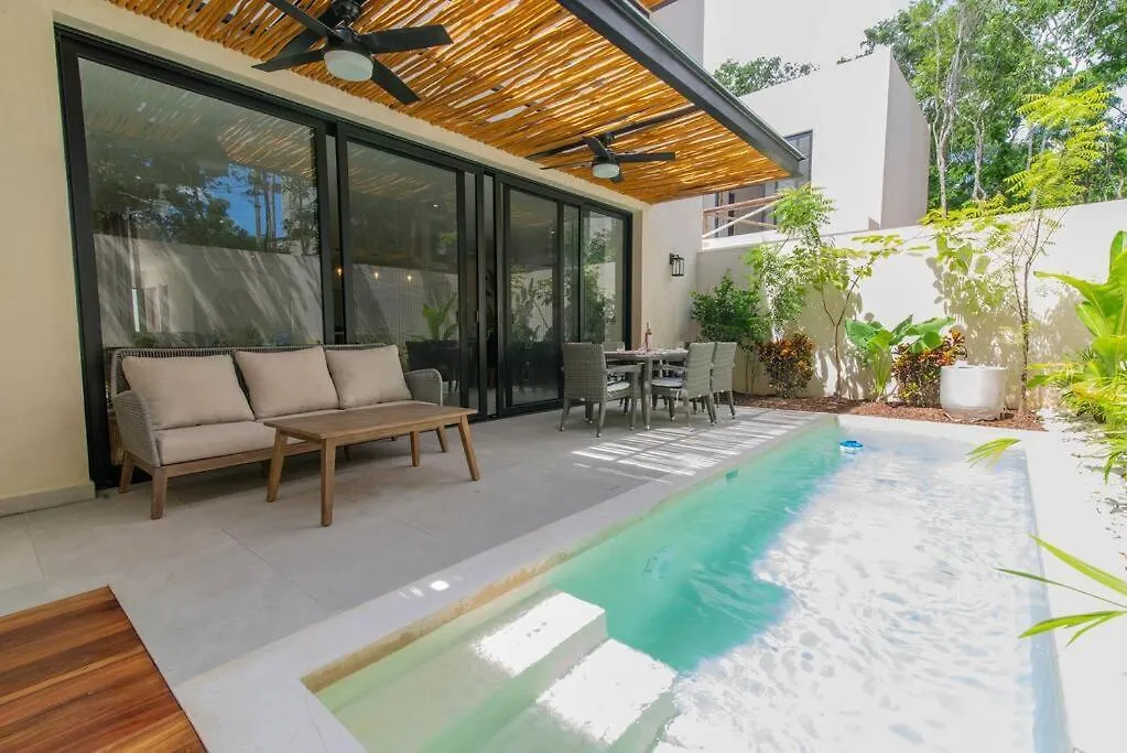 Beautiful 4Br, Up To 8 Guests, Private Pool, 10 Min To Beach Playa del Carmen Mexico
