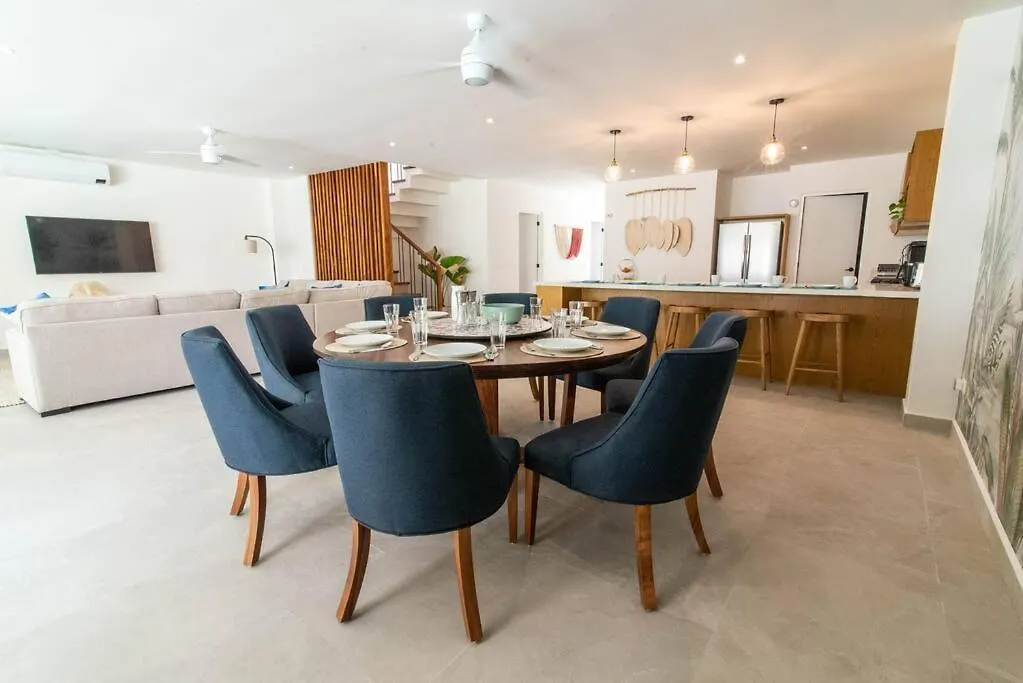 Beautiful 4Br, Up To 8 Guests, Private Pool, 10 Min To Beach Playa del Carmen 0*,